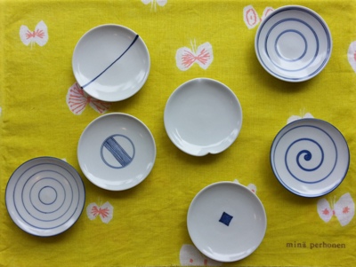 柏木円さんの豆皿 <br>Small plates by Madoka KASHIWAGI