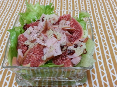いちじくのサラダ <br>Fig salad