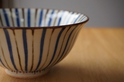 柏木円さんのむぎわら飯わん <br>Rice bowl by KASHIWAGI Madoka