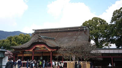 太宰府天満宮と竈門神社 <br>Dazaifu Tenmangu Shrine and Kamado Shrine