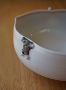 松岡賢司さんの一閑人鉢 <br>Ikkanjin bowls made by Kenji MATSUOKA