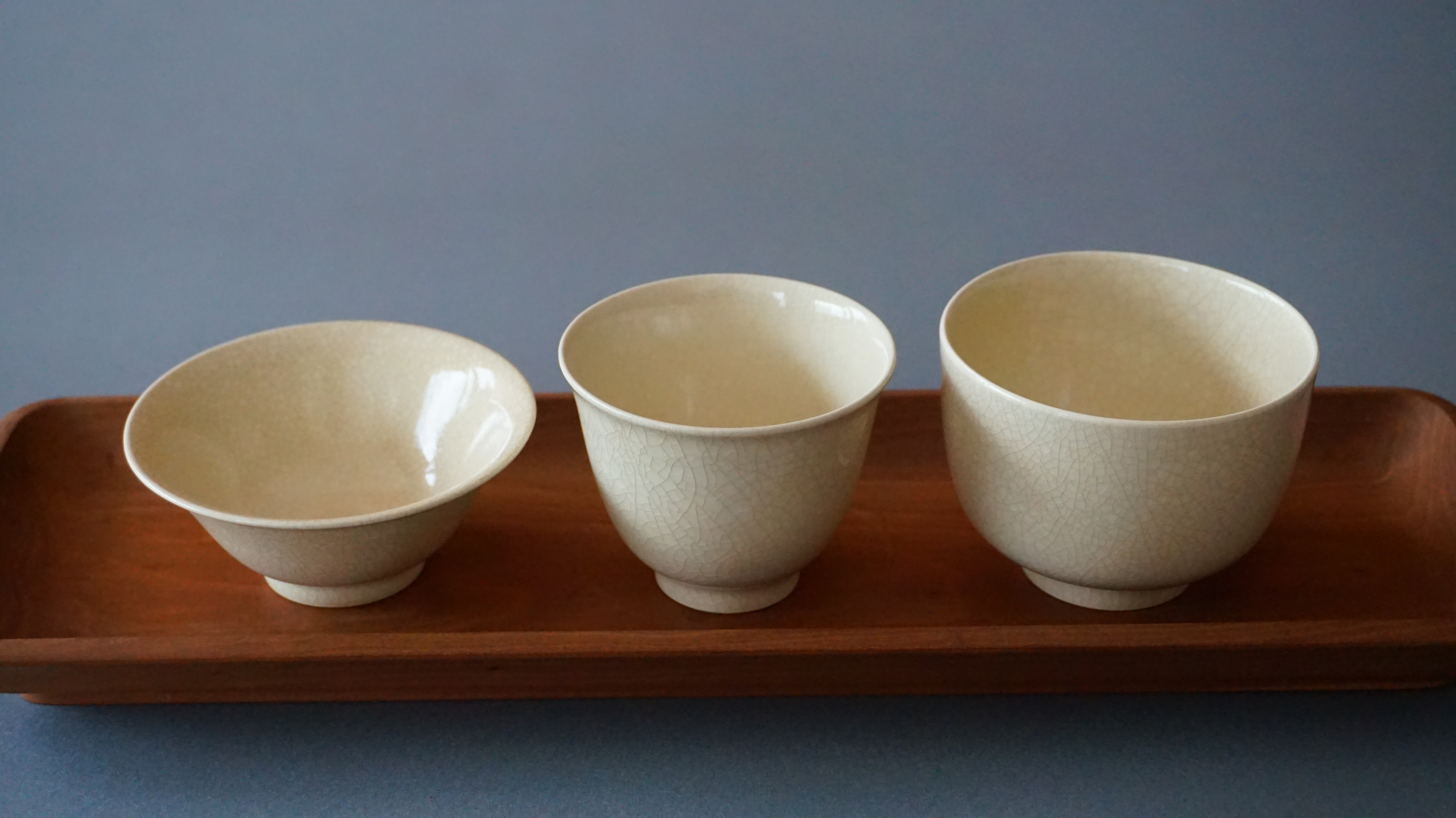 ☆石黒さんの湯呑と汲み出し <br>Tea cup and Kumidashi by Goichiro ISHIGURO