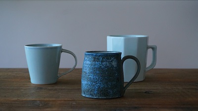 コーヒーマグ3種 <br>Three coffee mugs