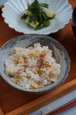 鯛めし <br>Rice with sea bream